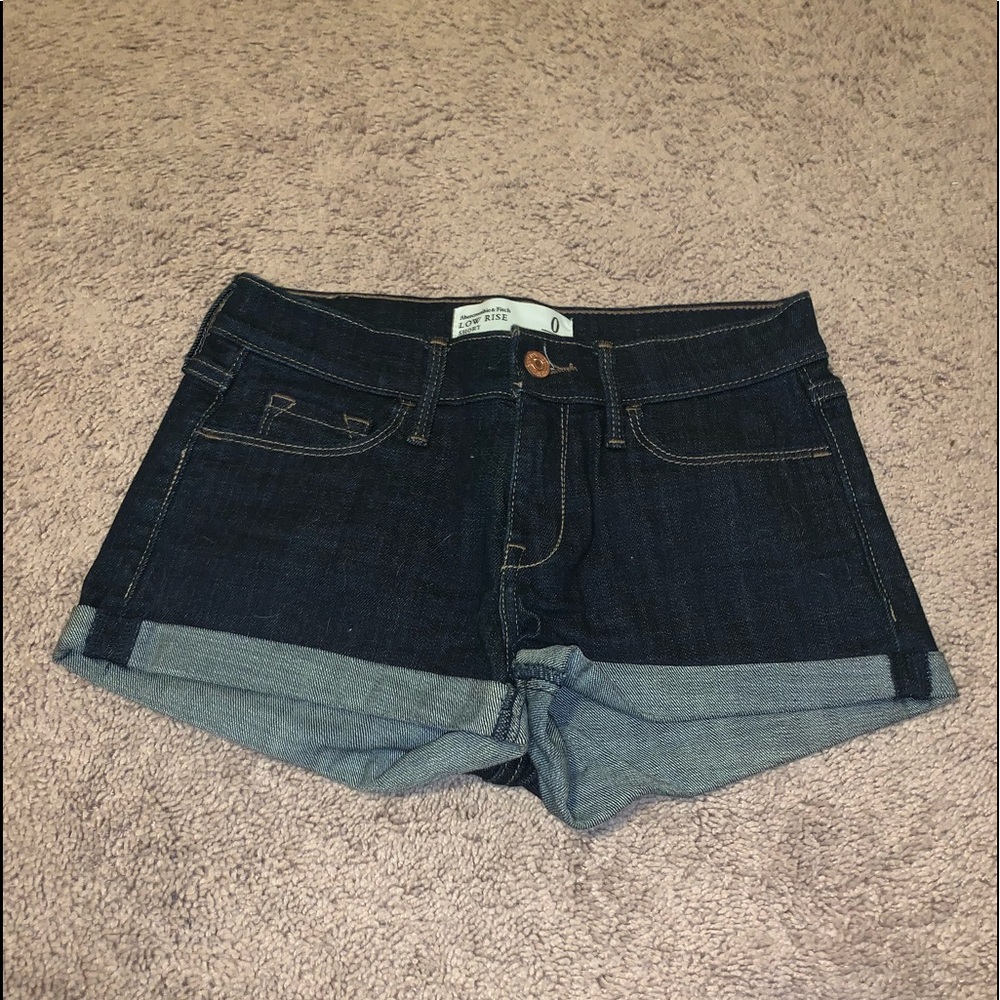 A&F low rise shorts